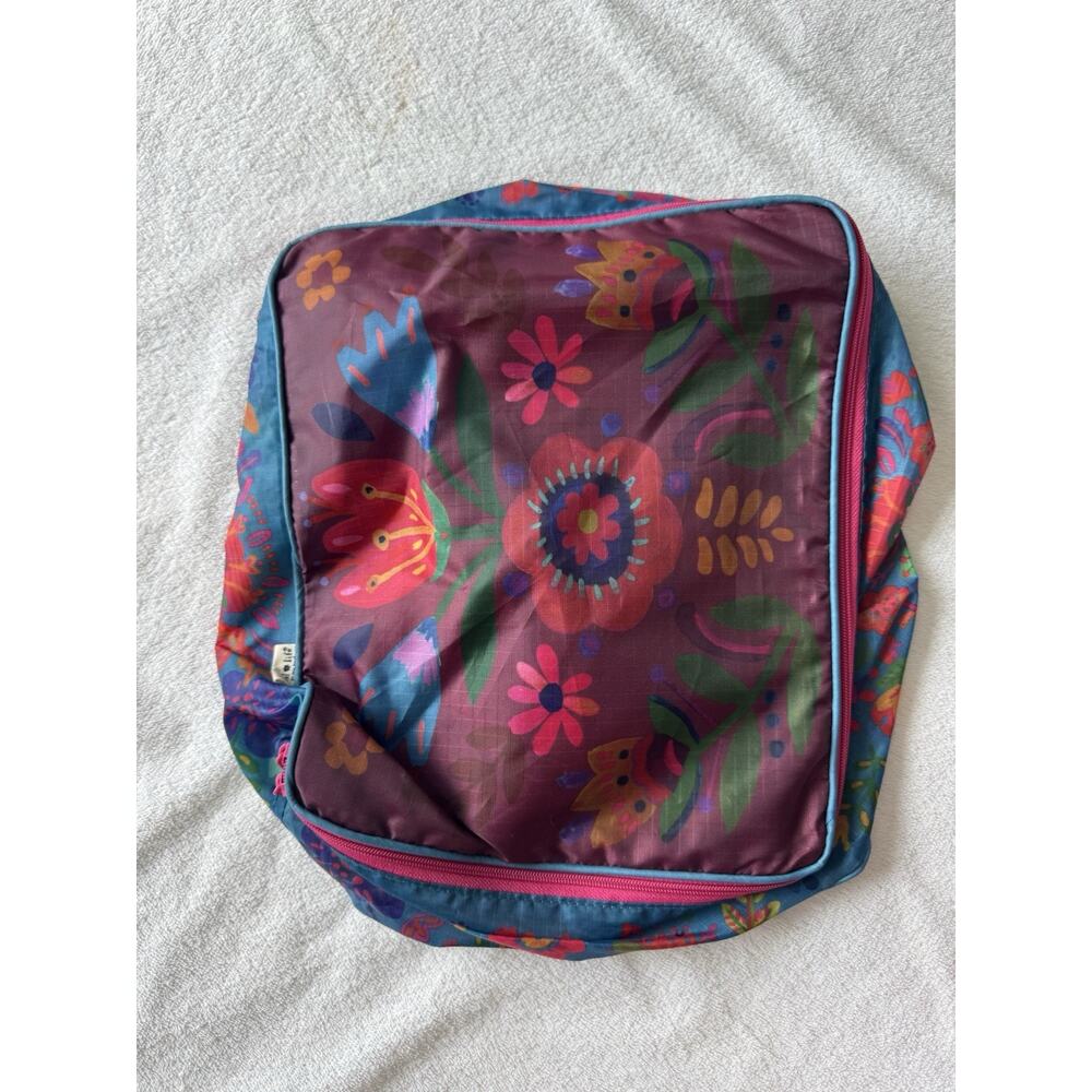 Boho Floral Colorful Packing Cubes Organizer Bags Compression Suitcase Travel 4 - Picture 9 of 11